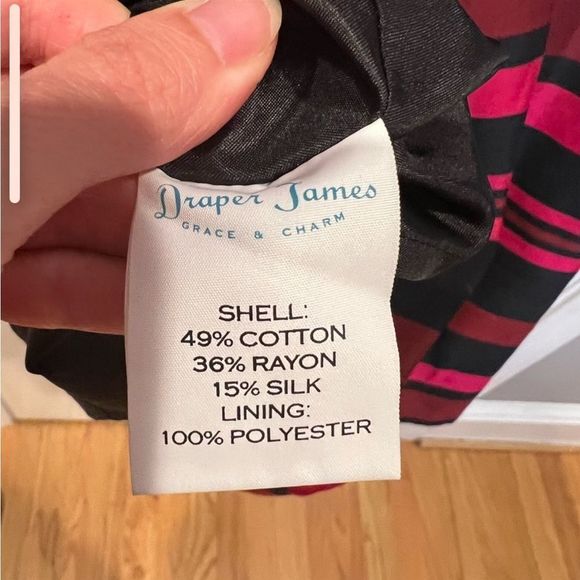 Draper James Collection Cabernet Stripe Dress - Picture 13 of 14